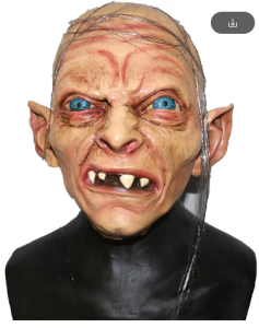 Gollum Latex Mask Adult