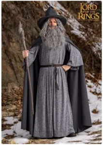 Gandalf with warlock prop staff